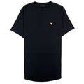 Emporio Armani Embroidered Eagle Logo T Shirt Black