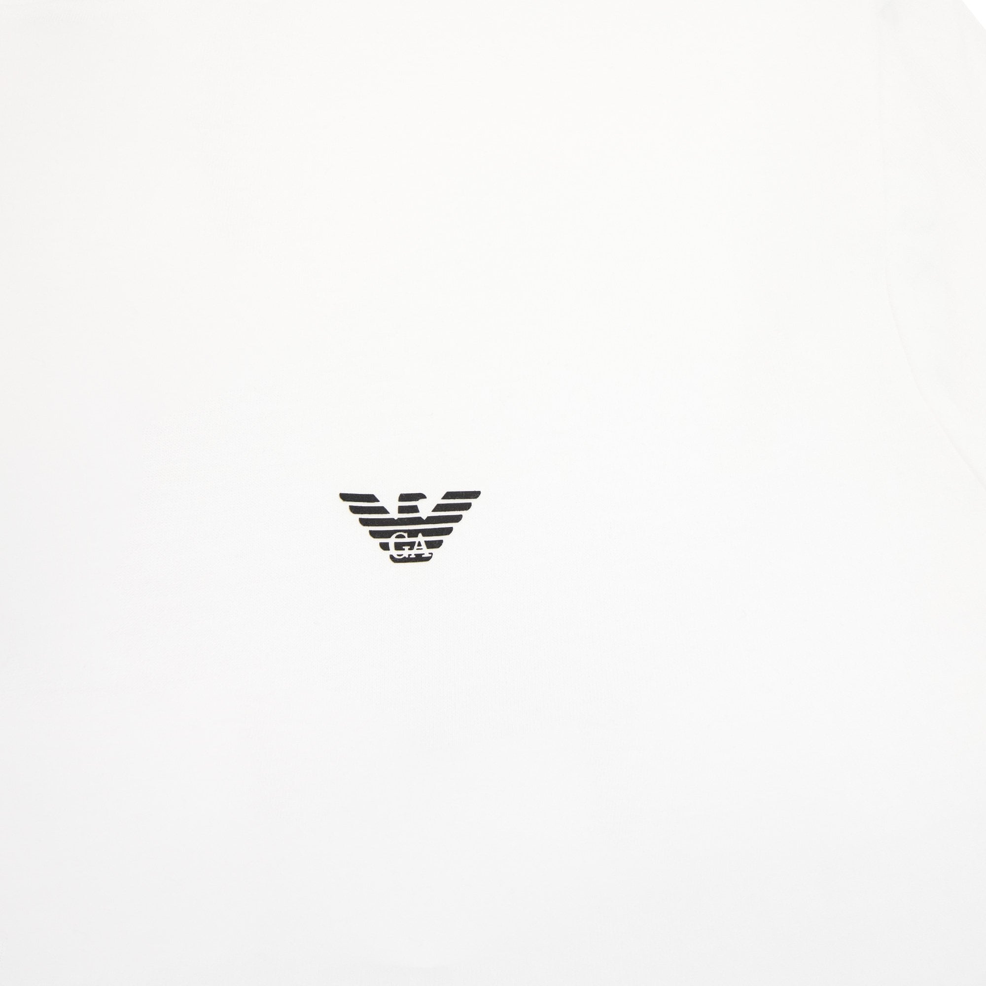 Emporio Armani Eagle Small Logo T Shirt White