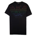 Emporio Armani Double Eagle Logo T Shirt Black