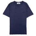 Stone Island Junior 21054 Logo T Shirt Navy Blue V0028