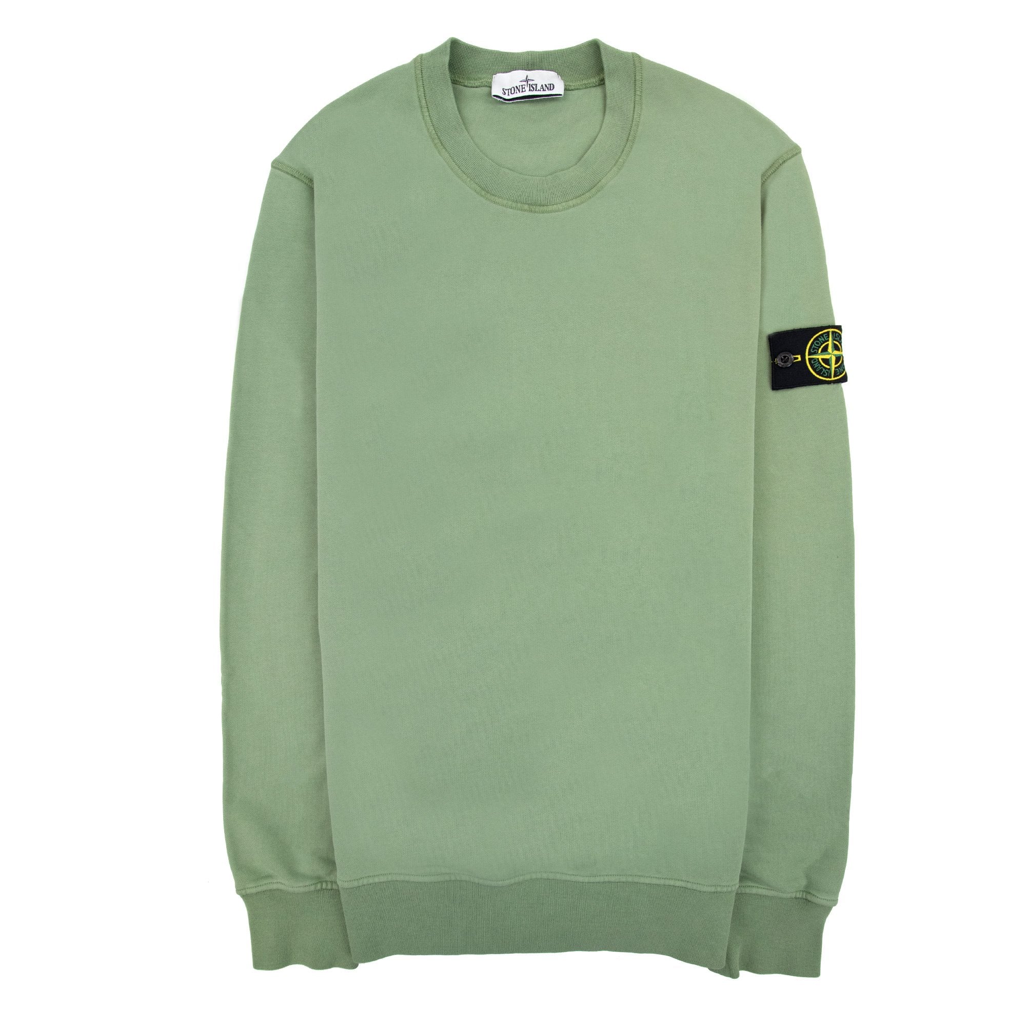 Stone Island 63051 Crewneck Sweatshirt Green V0055