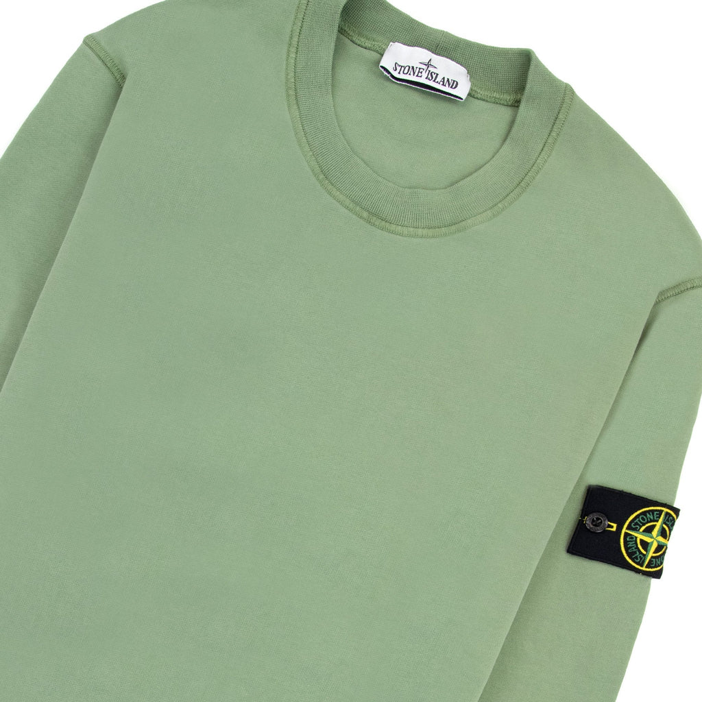Stone Island 63051 Crewneck Sweatshirt Green V0055