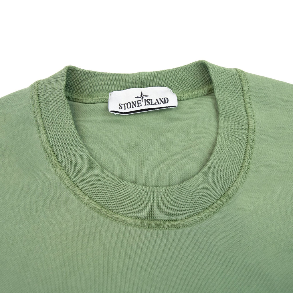 Stone Island 63051 Crewneck Sweatshirt Green V0055