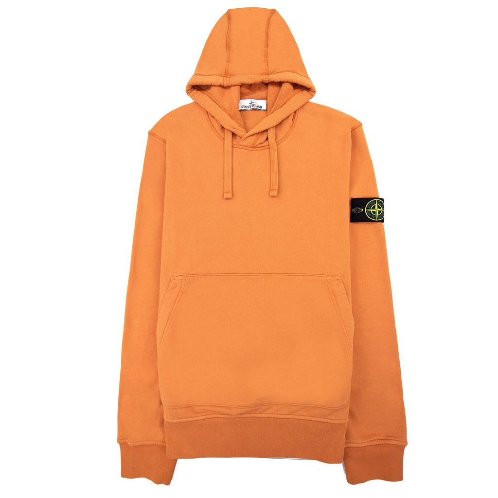 Stone Island 64151 Hooded Sweatshirt Sienna Brown V0073
