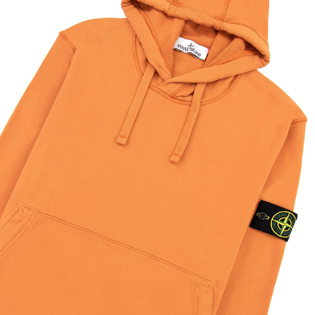 Stone Island 64151 Hooded Sweatshirt Sienna Brown V0073