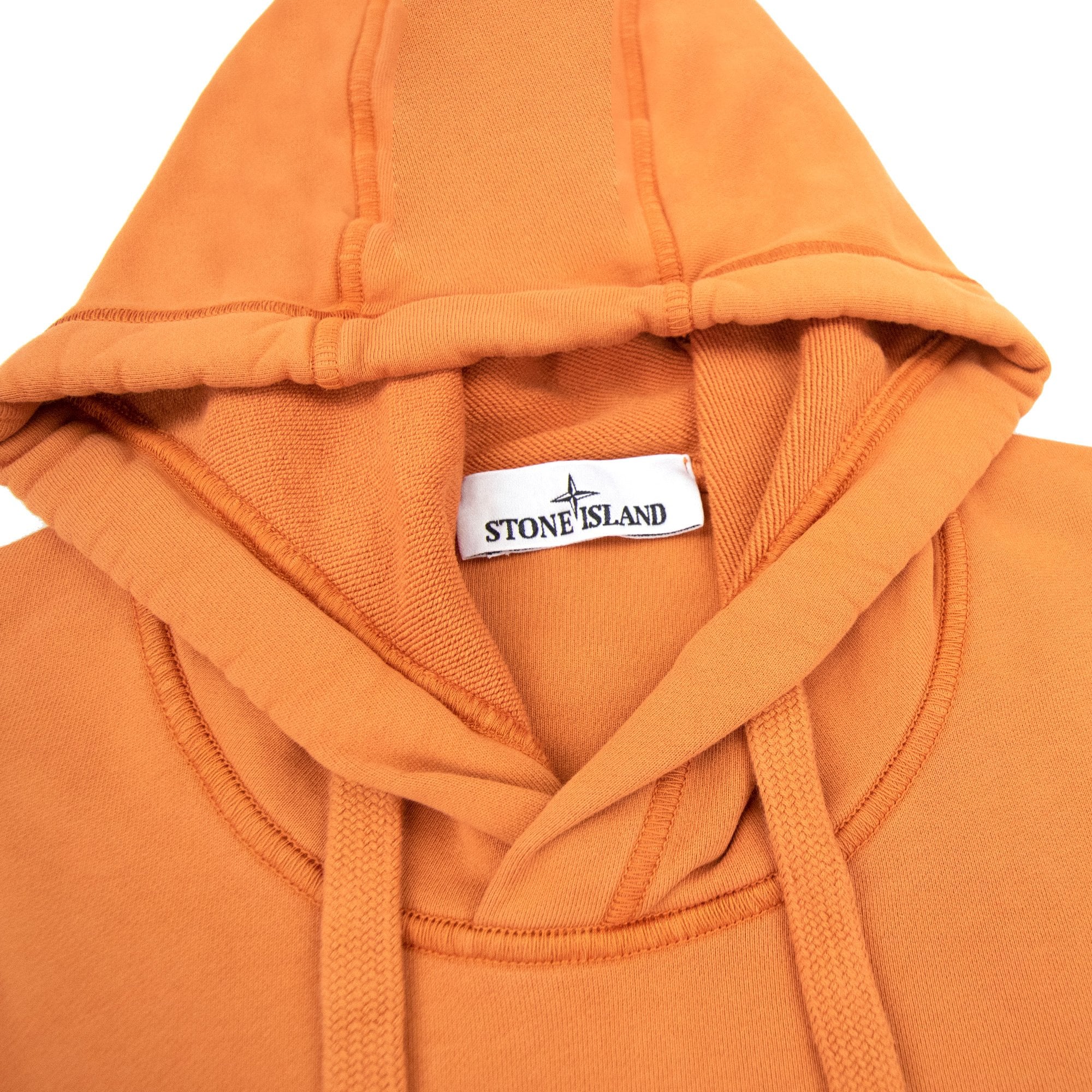 Stone Island 64151 Hooded Sweatshirt Sienna Brown V0073