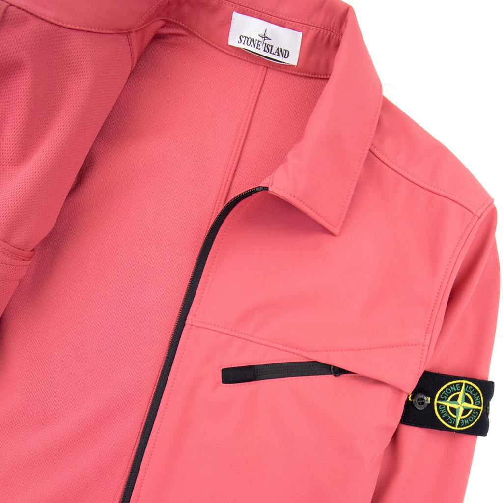 Stone Island 41027 R_e.dye Light Soft Shell Jacket Cyclamen V0087