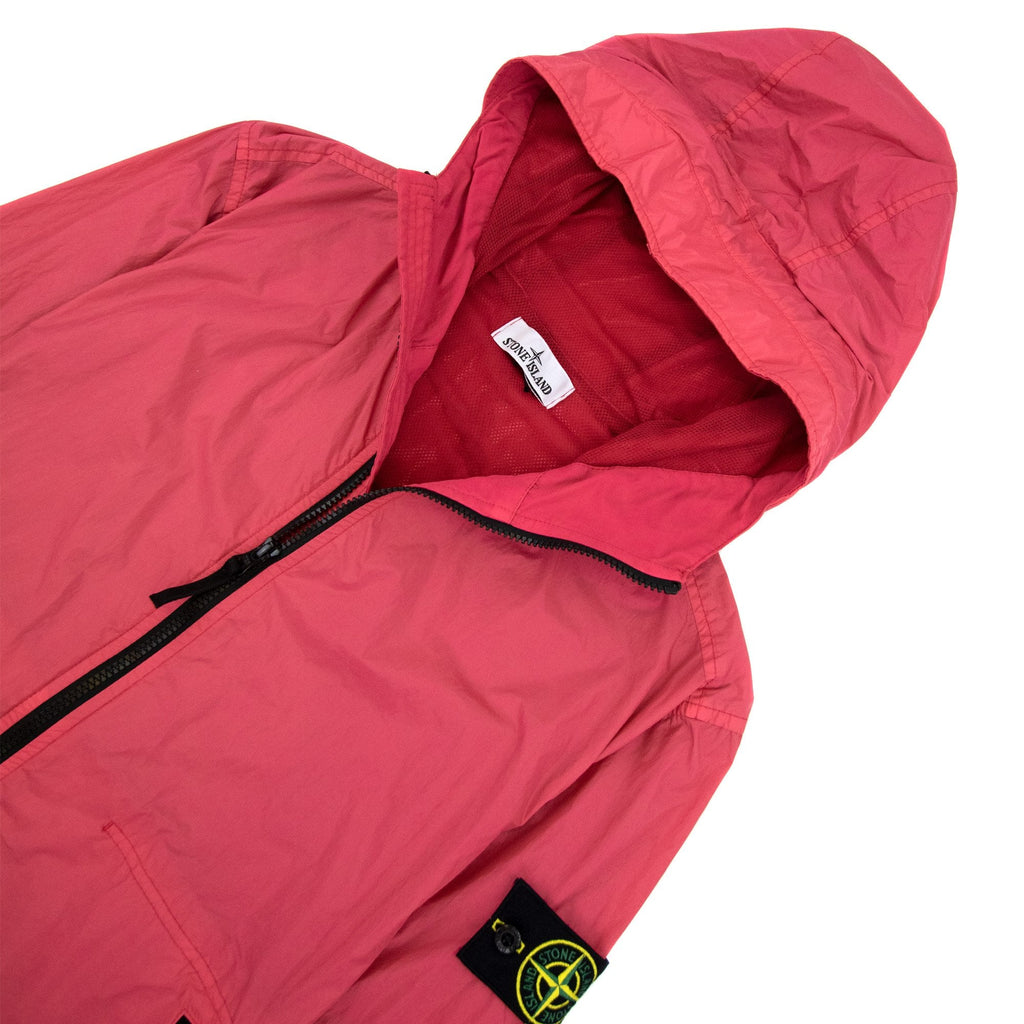 Stone Island 40522 Garment Dyed Crinkle Reps Ny Jacket Cyclamen V0087