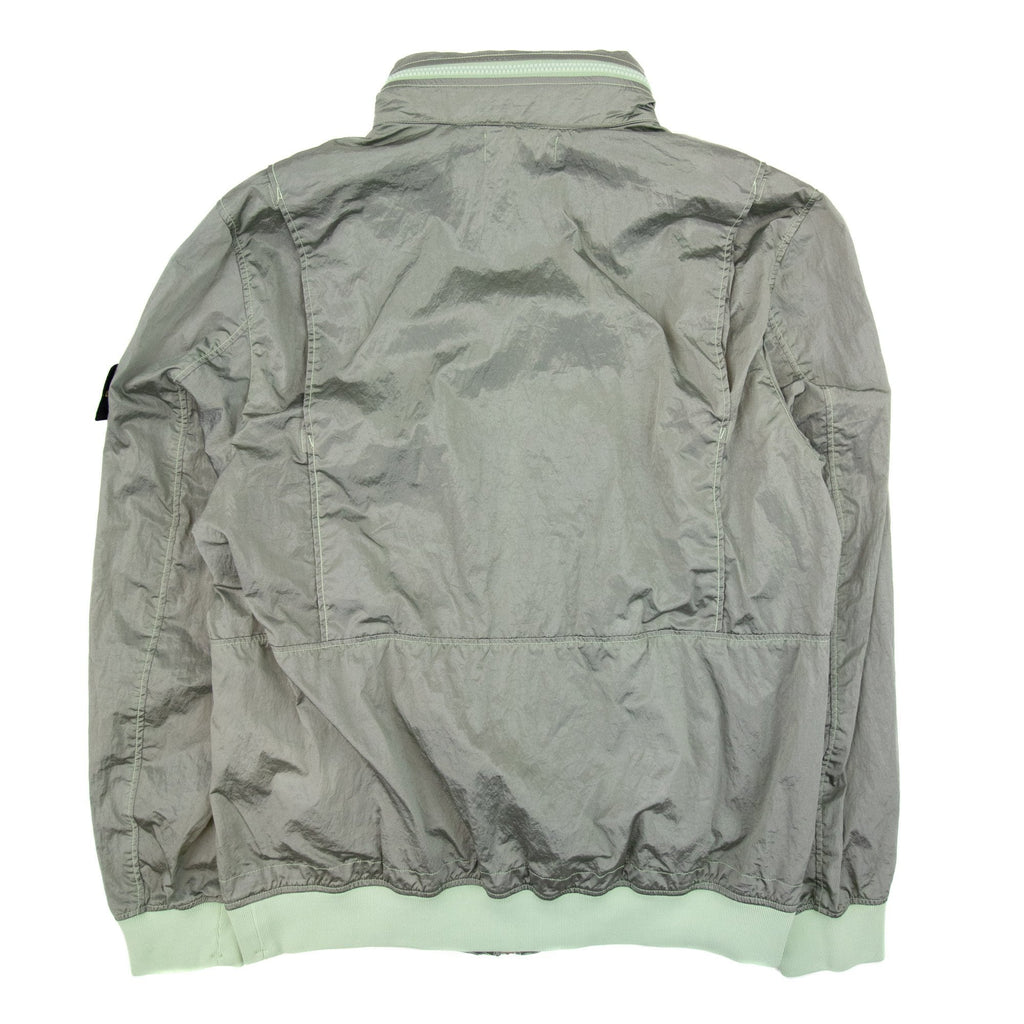 Stone Island 41920 Tc In Econyl Nylon Metal Jacket Green V0052