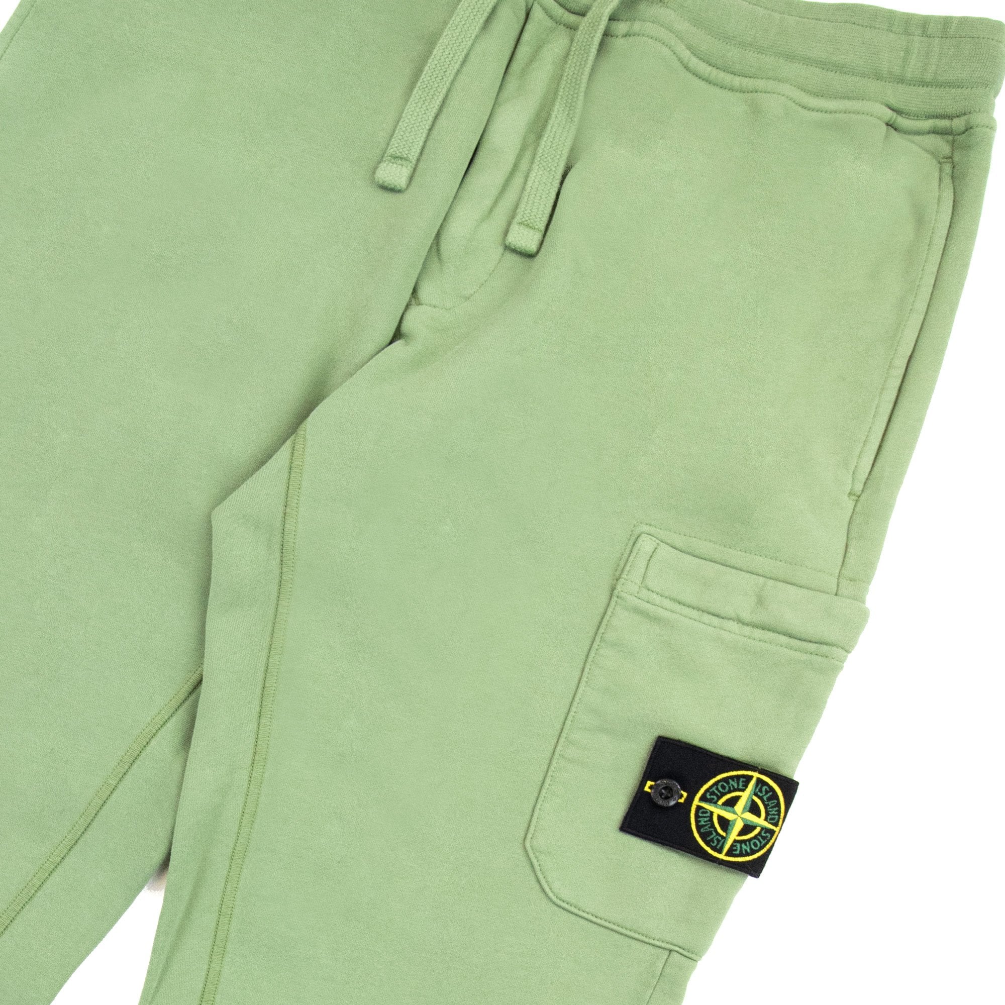 Stone Island 64551 Fleece Pants Green V0055
