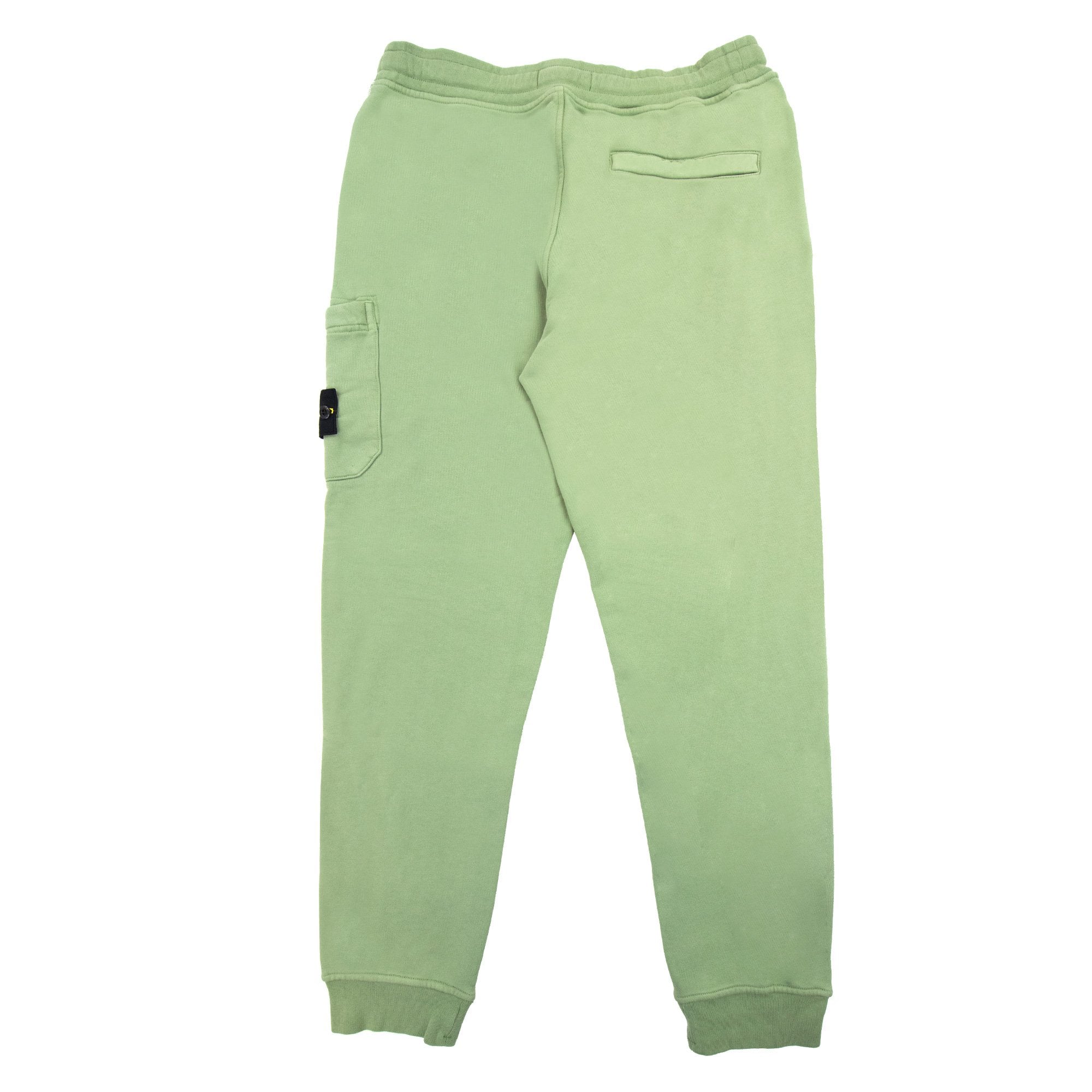 Stone Island 64551 Fleece Pants Green V0055