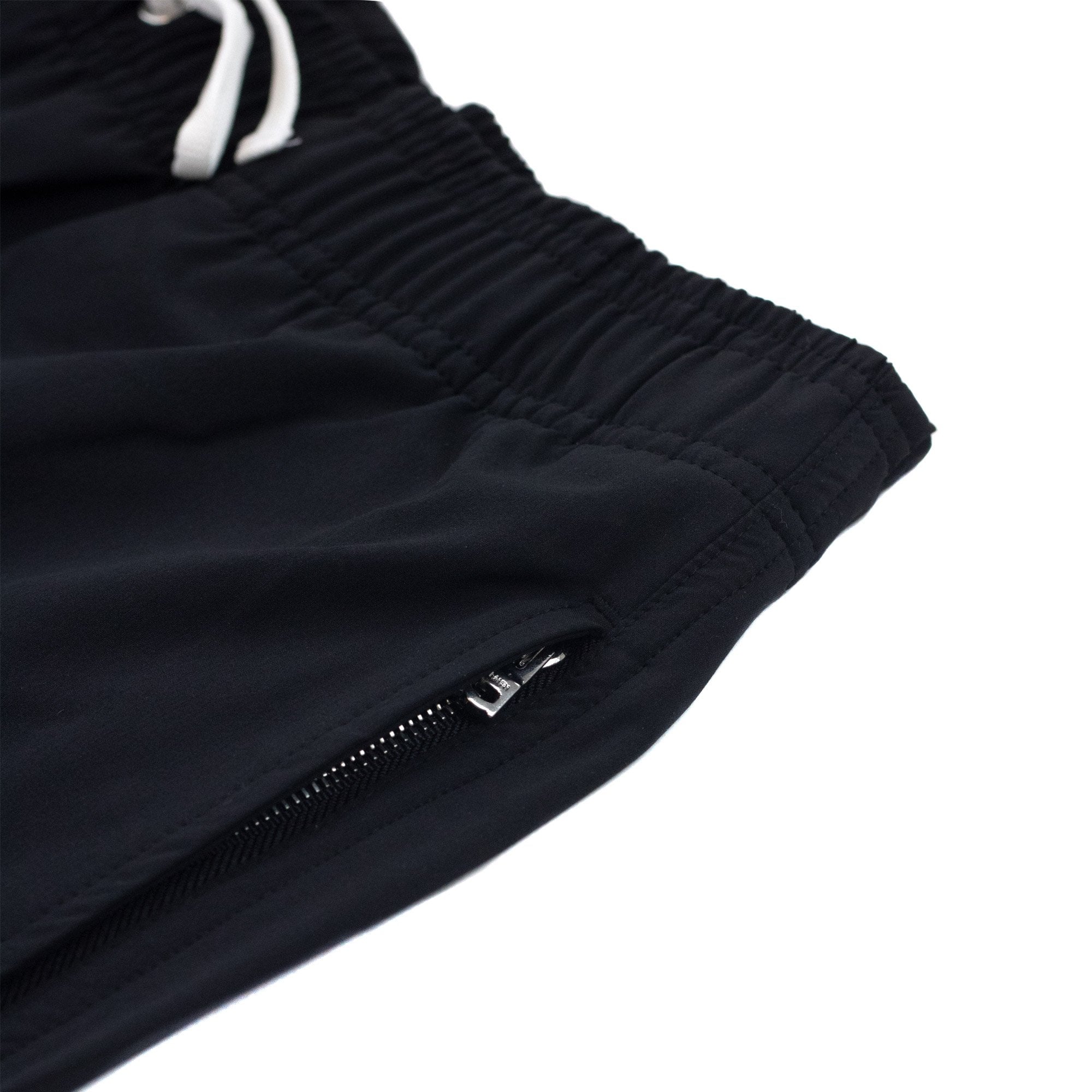 Amiri Vertical Logo Swim Shorts Black