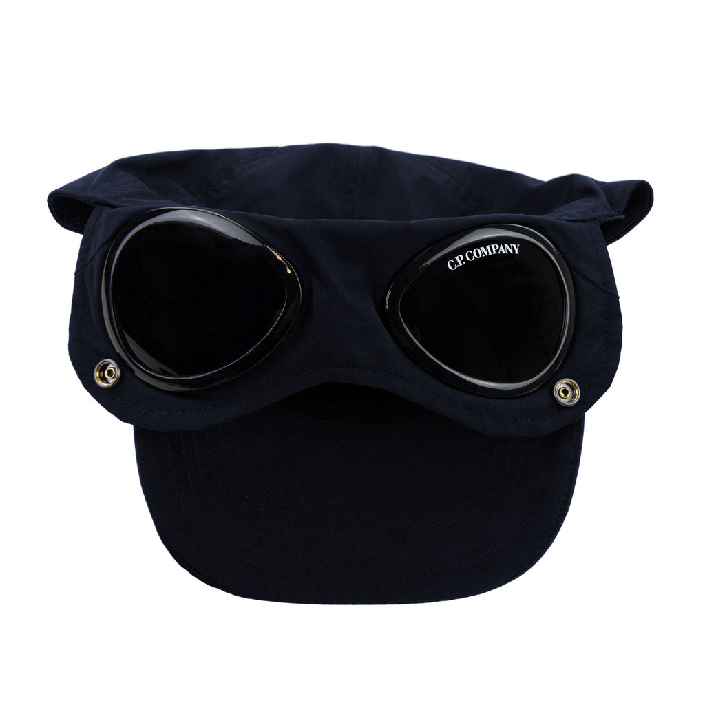 Cp Company Chrome R Goggle Cap Navy 888