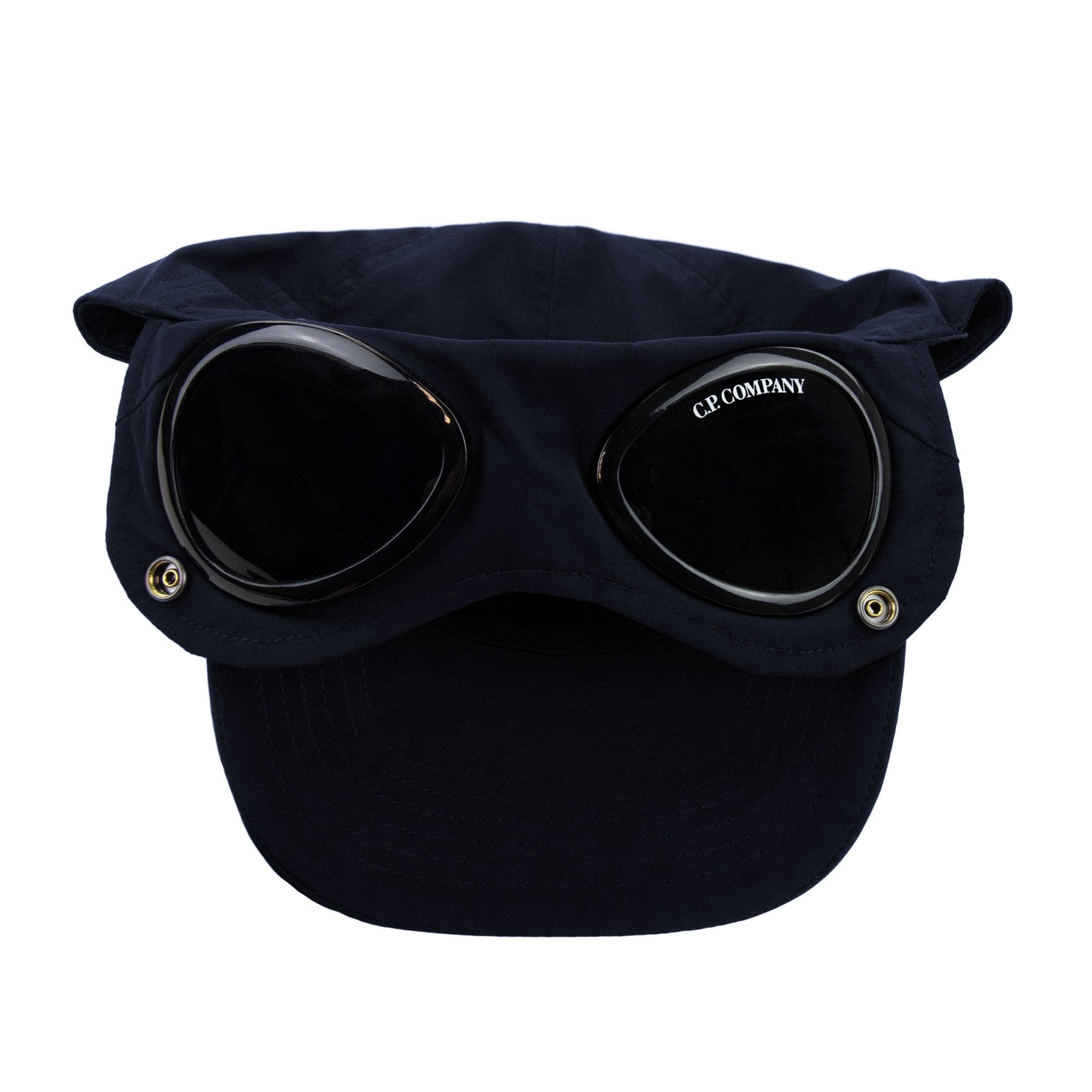 Cp Company Chrome R Goggle Cap Navy 888