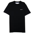 Off White Caravage Arrow Slim S/s T Shirt Black/white