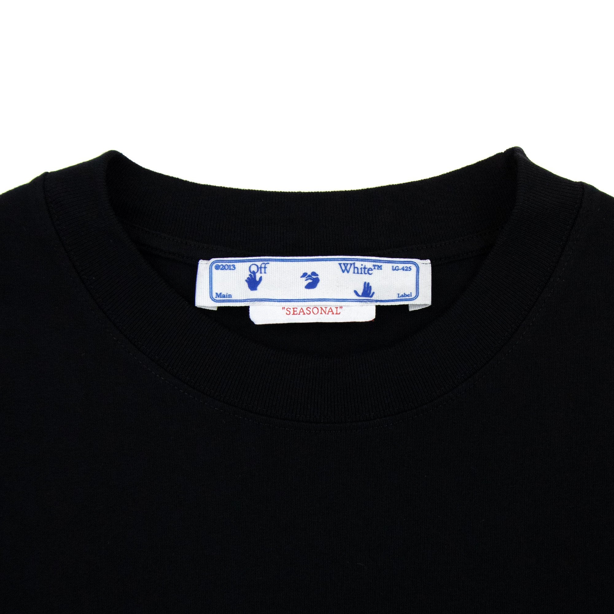 Off White Brush Arr Over Skate S/s T Shirt Black Multi