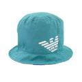 Armani Junior Reversible Eagle Logo Hat Verde Green