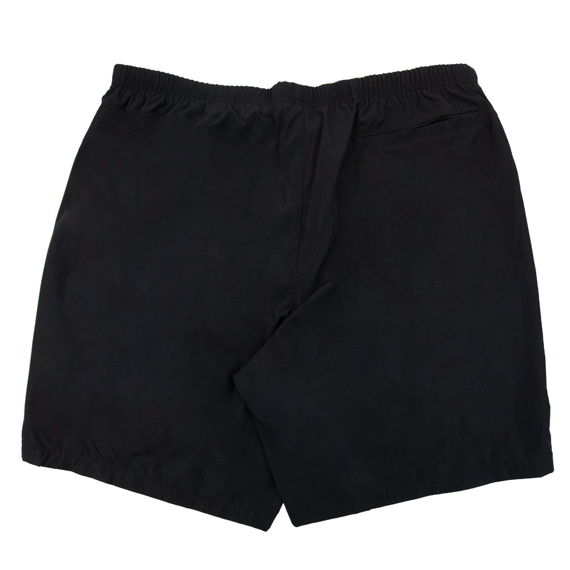 Palm Angels Curved Logo Swim Shorts Black