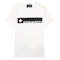 Dsqaured2 Kids Bar Short Sleeve T-shirt White