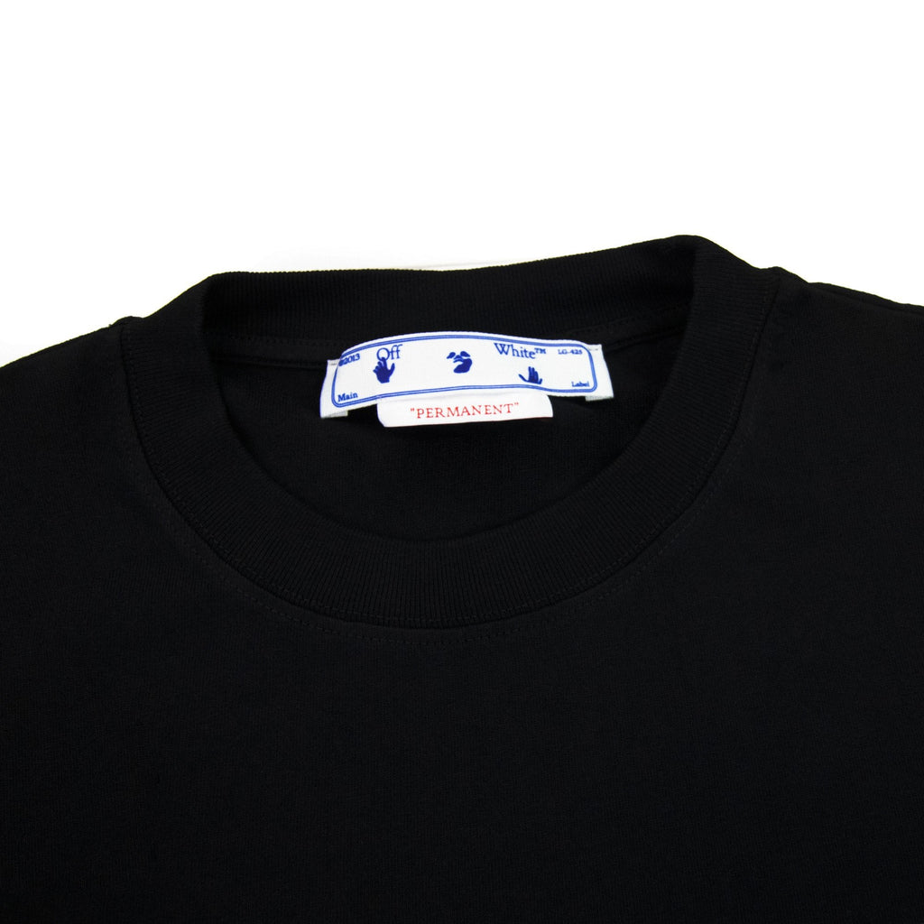 Off White Caravage Paint Slim S/s T Shirt Black/white