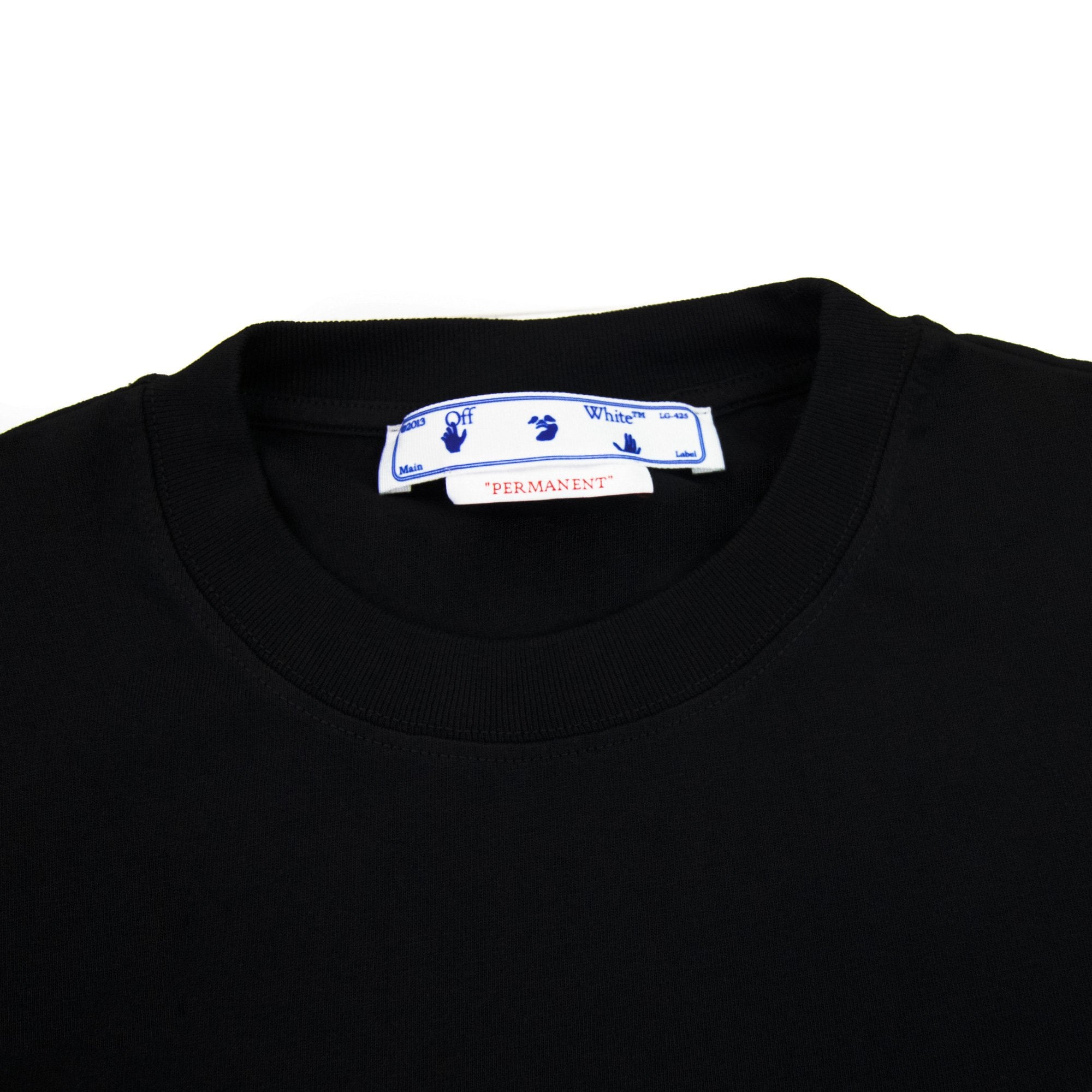 Off White Caravage Paint Slim S/s T Shirt Black/white
