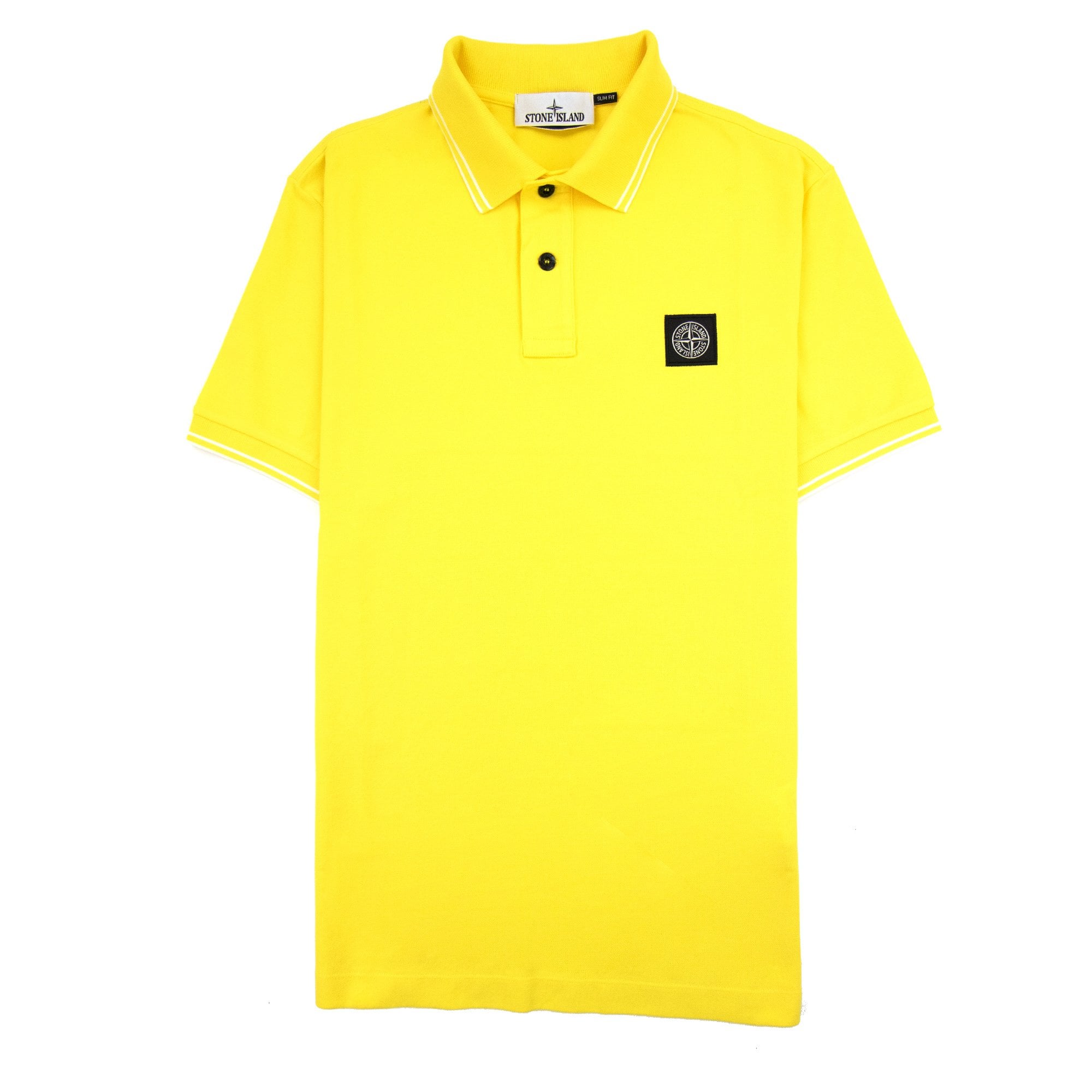 Stone Island Tip Polo Ss Yellow V0030