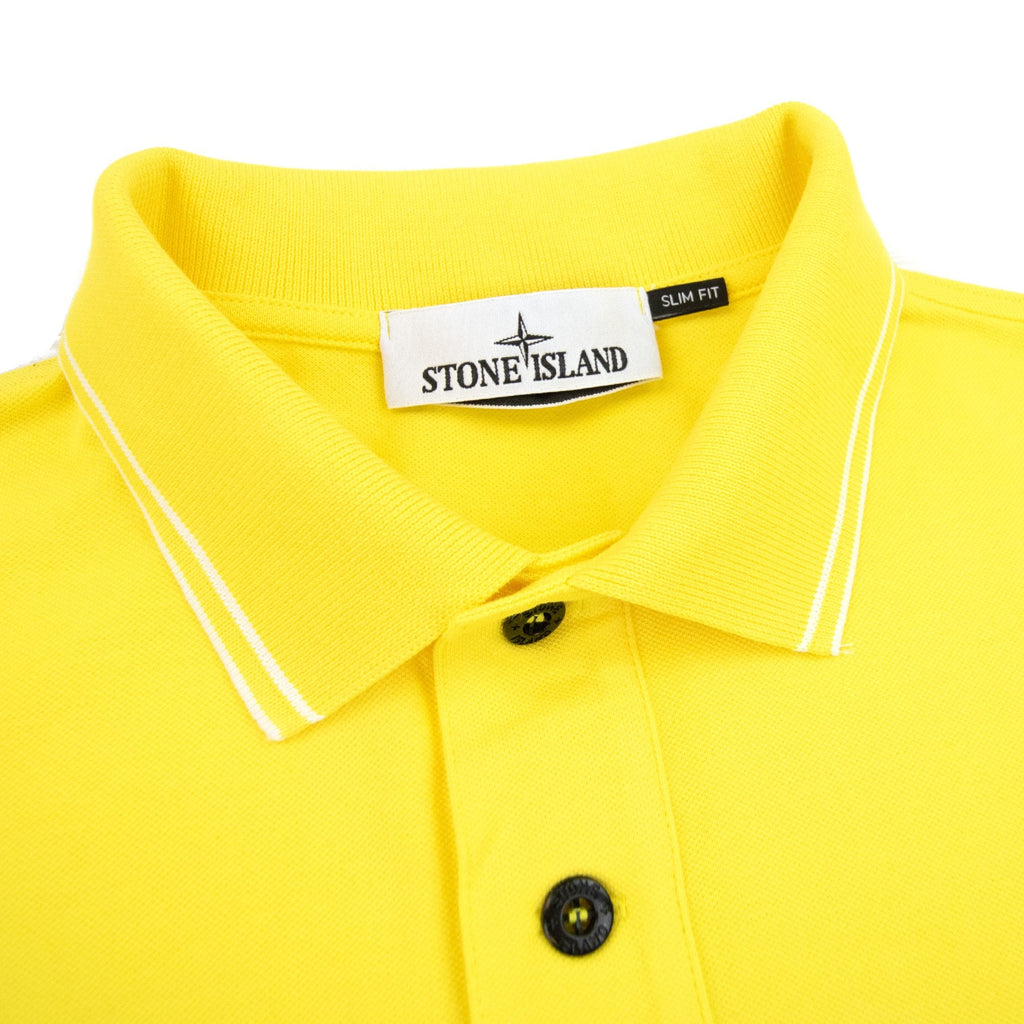 Stone Island Tip Polo Ss Yellow V0030