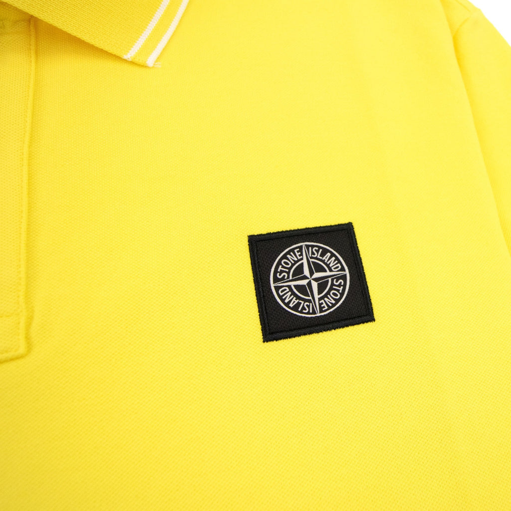 Stone Island Tip Polo Ss Yellow V0030