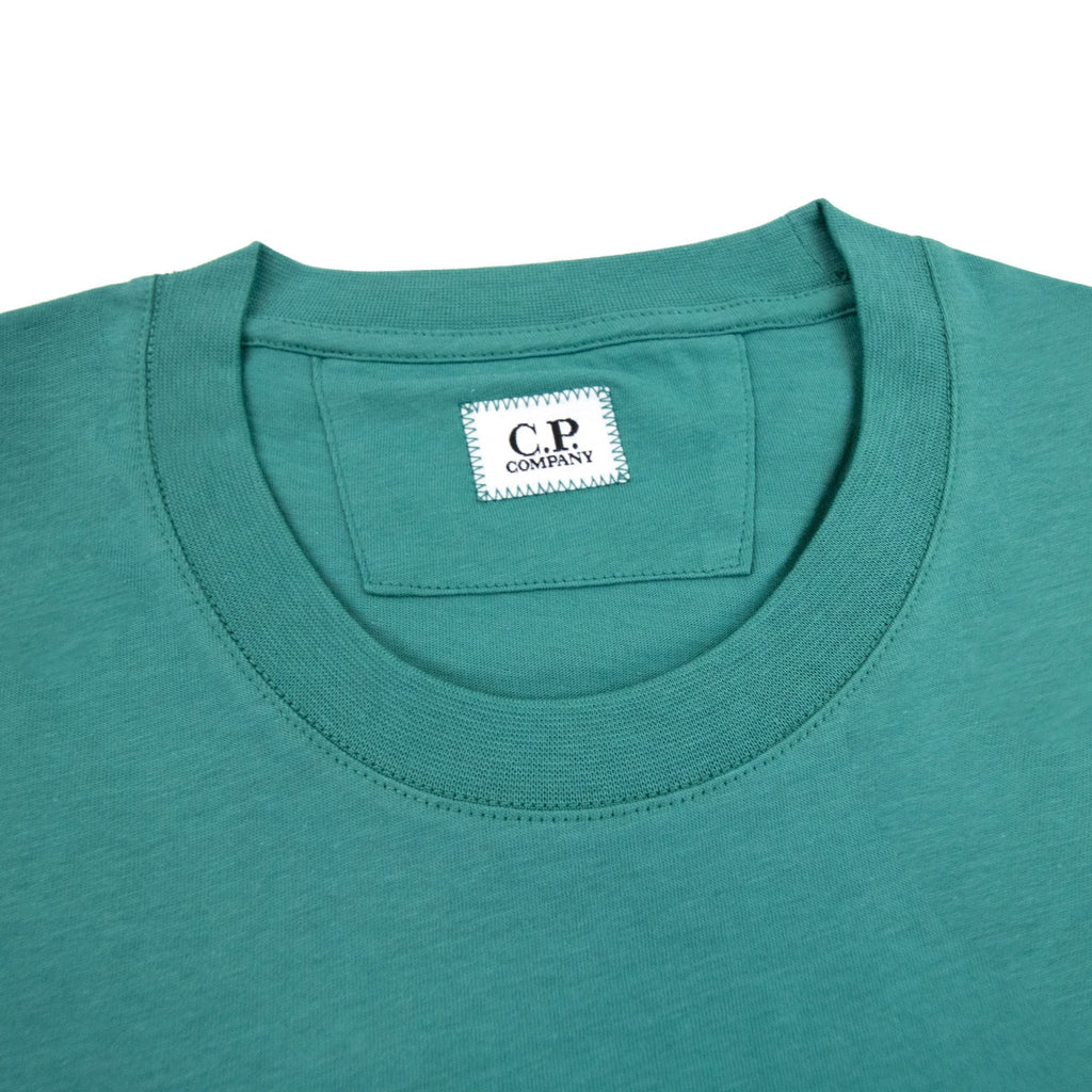 Cp Company 30/1 Jersey Goggle Print T-shirt Frosty Green 673