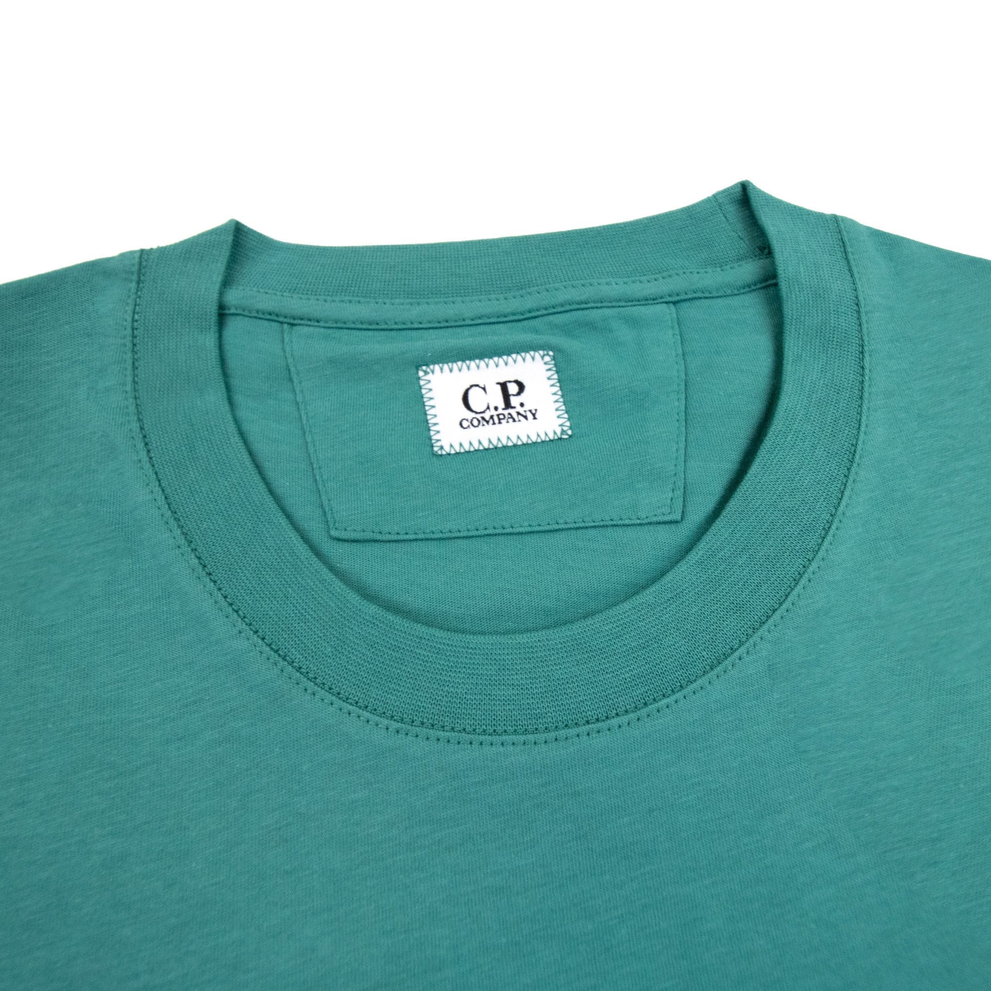 Cp Company 30/1 Jersey Goggle Print T-shirt Frosty Green 673