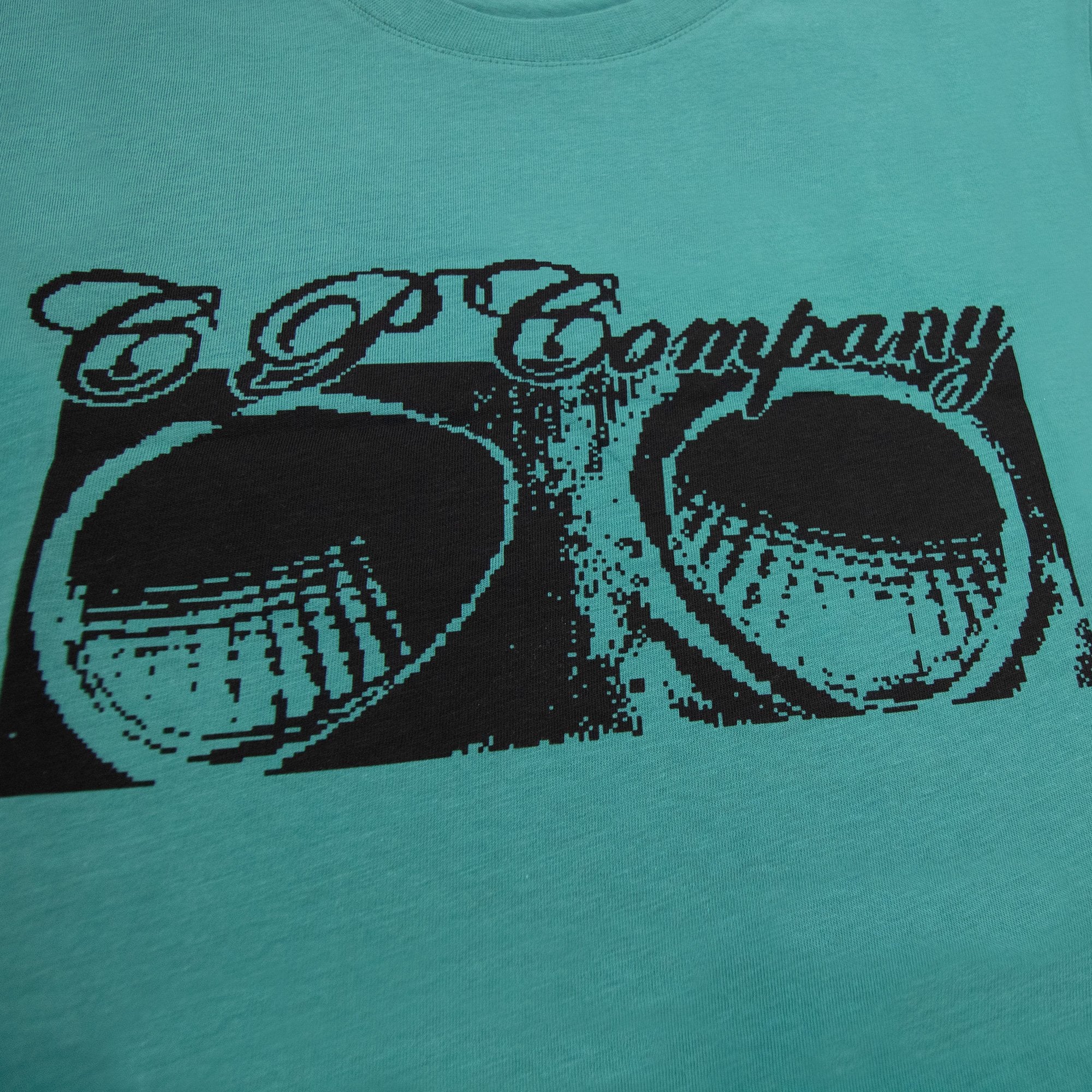 Cp Company 30/1 Jersey Goggle Print T-shirt Frosty Green 673