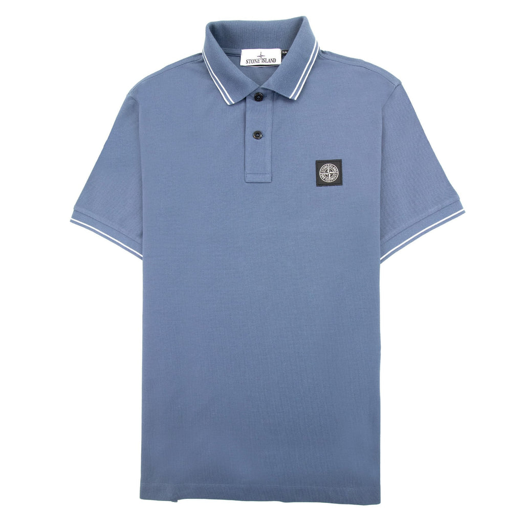 Stone Island Tip Polo Ss Blue V0024