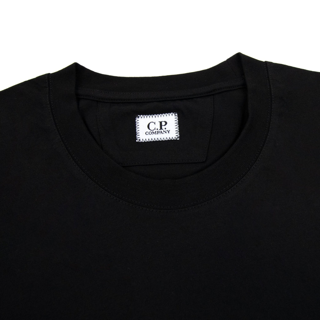Cp Company 30/1 Jersey Goggle Print T-shirt Black 999