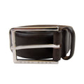 Hugo Boss Branded Metal End Tip Belt Dark Brown