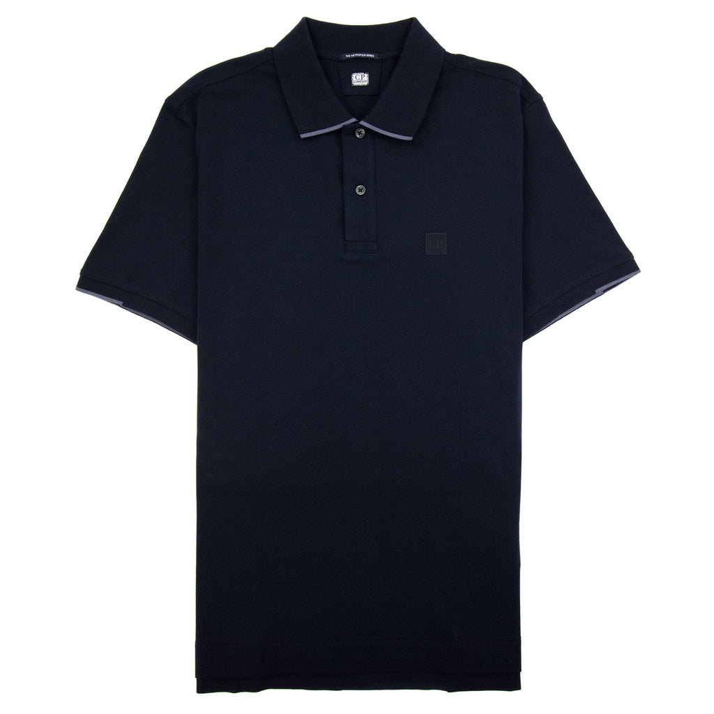 Cp Company Metropolis Series Striped Polo Shirt Navy 888