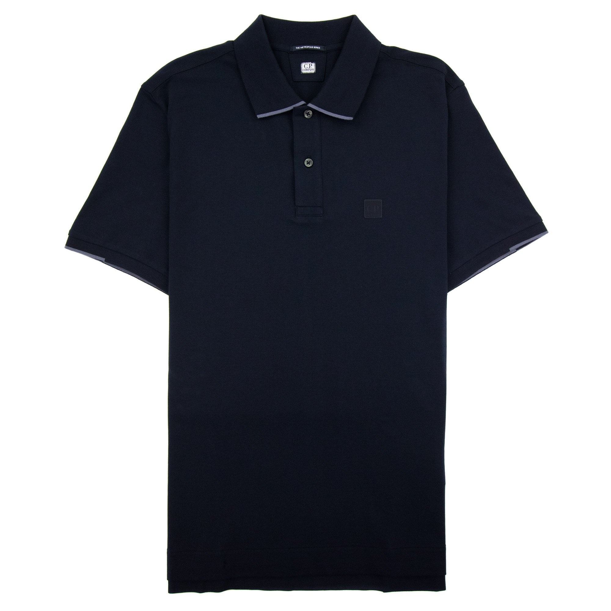 Cp Company Metropolis Series Striped Polo Shirt Navy 888