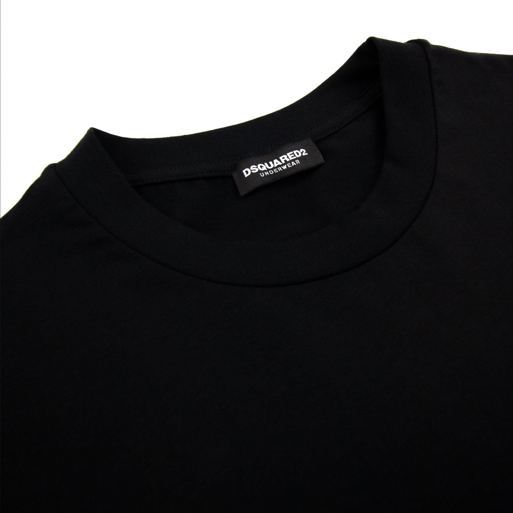 Dsquared2 Icon Logo Round Neck T Shirt Black