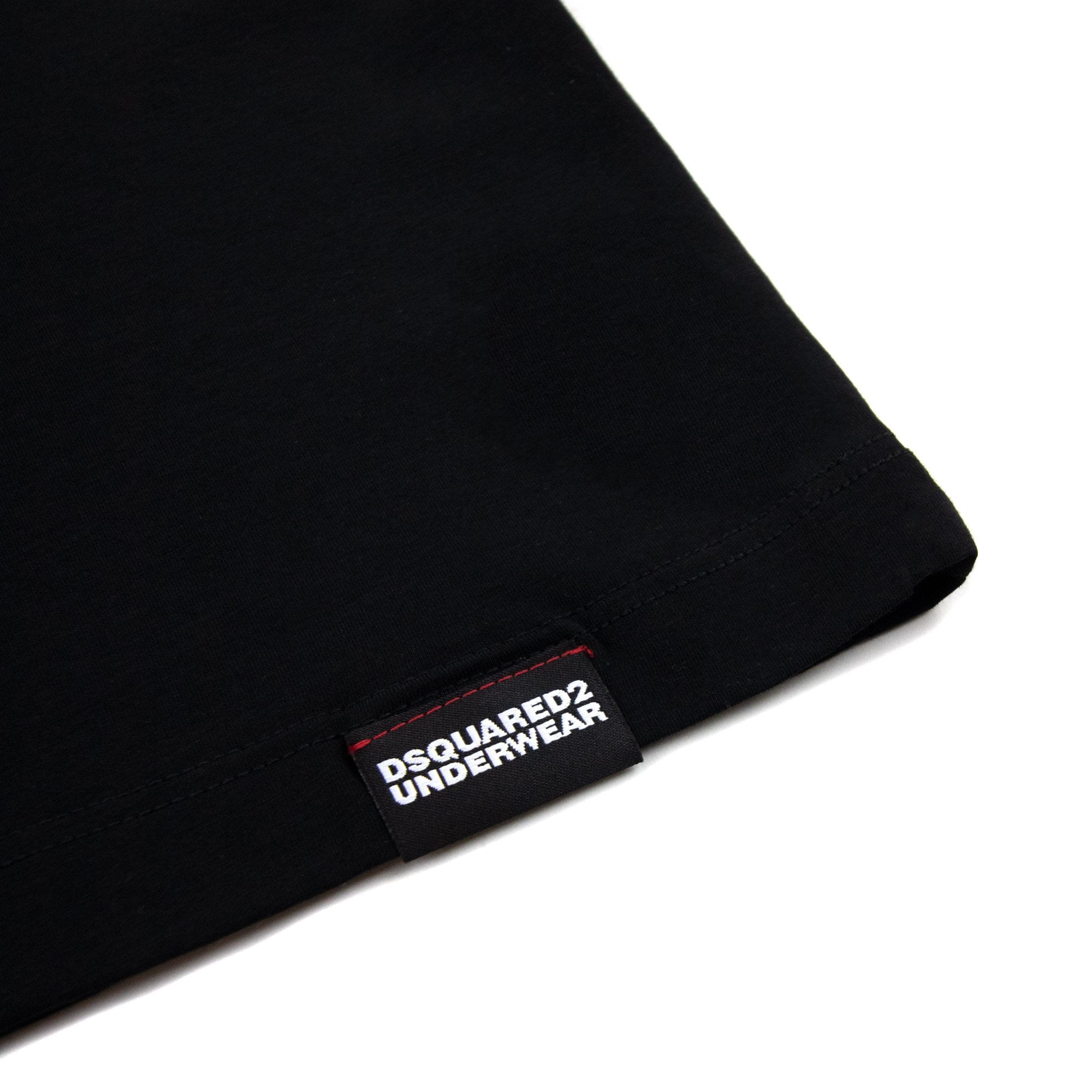 Dsquared2 Icon Logo Round Neck T Shirt Black