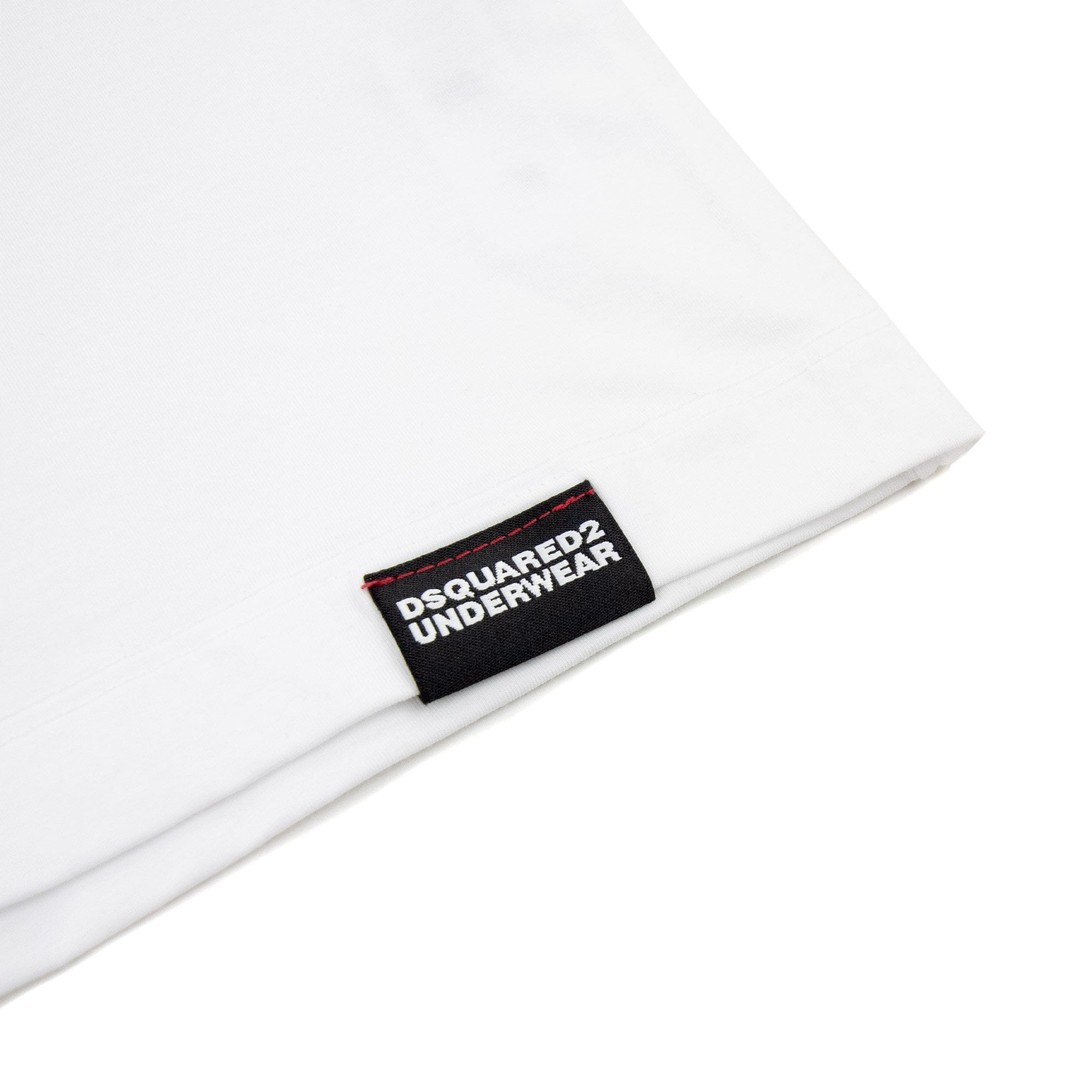 Dsquared2 Icon Logo Round Neck T Shirt White
