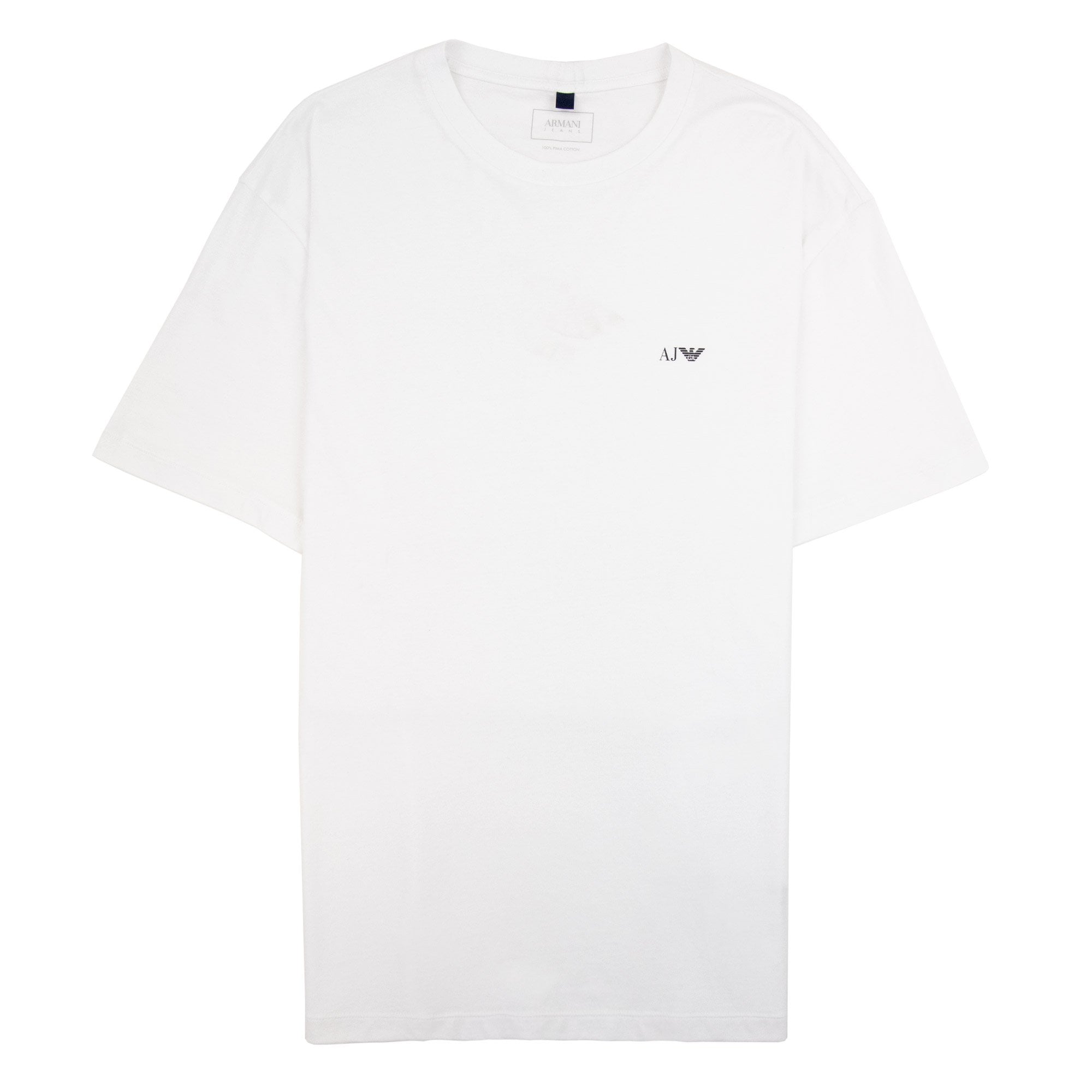 Armani Jeans Basic Crew Neck Tee White