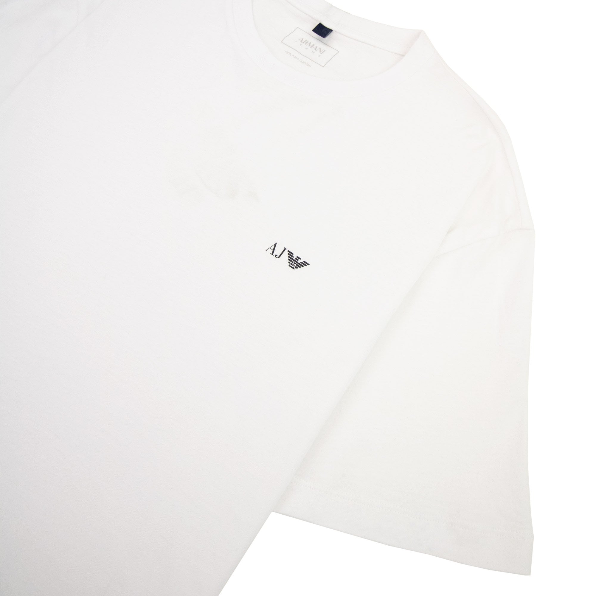 Armani Jeans Basic Crew Neck Tee White