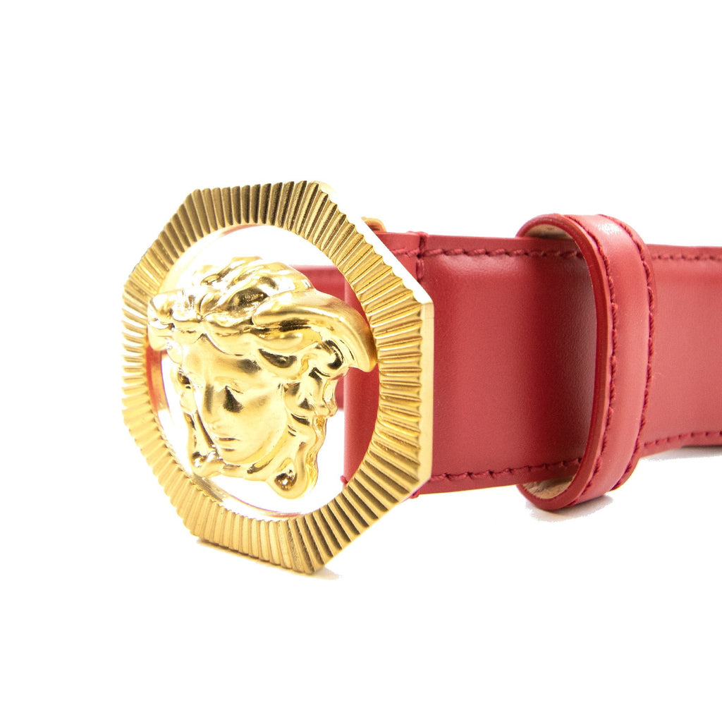 Versace Hexagon Medusa Red