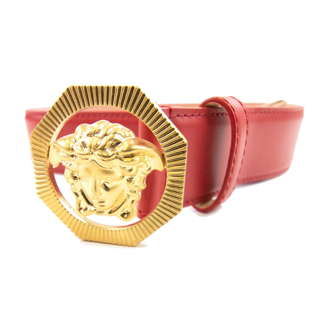 Versace Hexagon Medusa Red