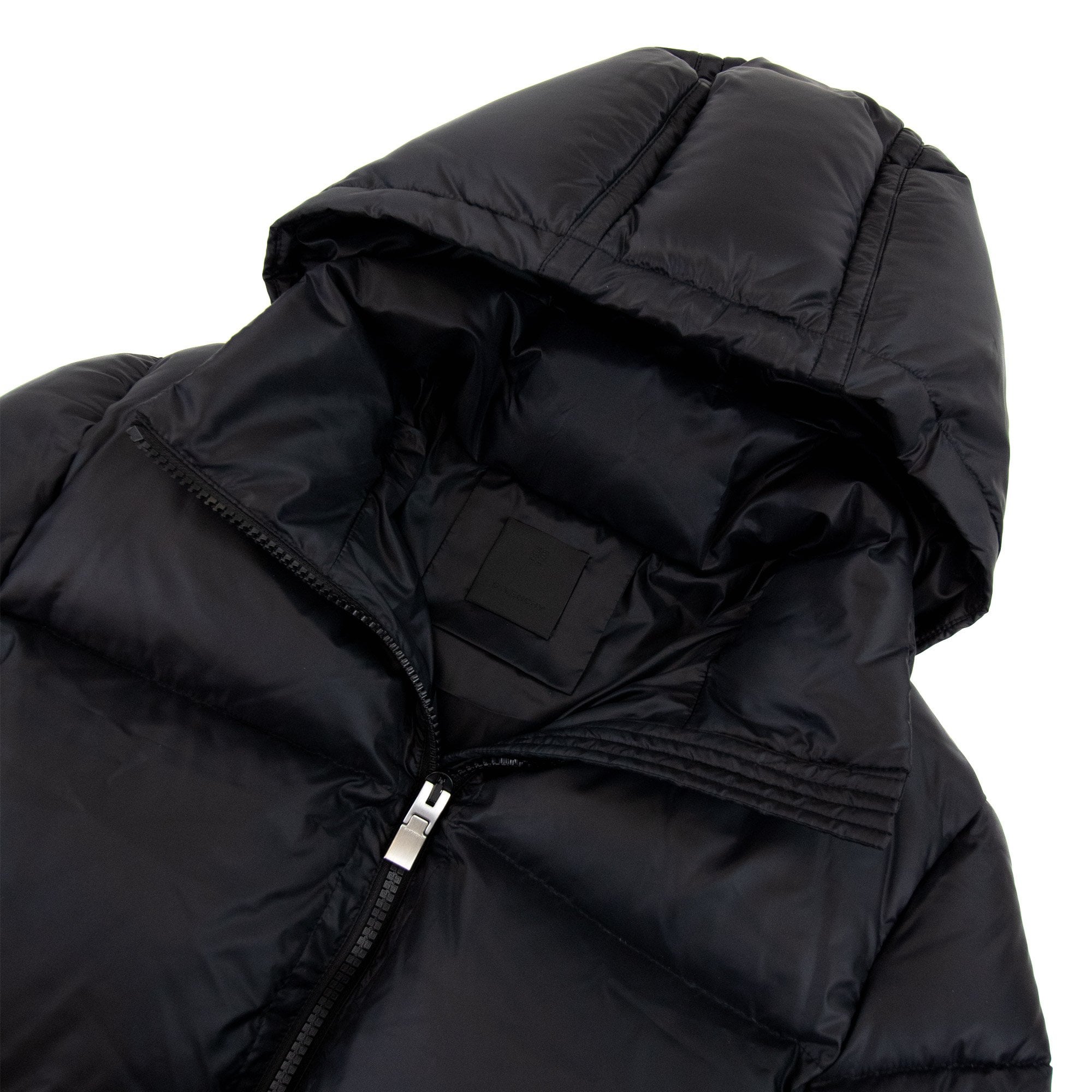 Givenchy Back Branded Puffer Down Jacket Black