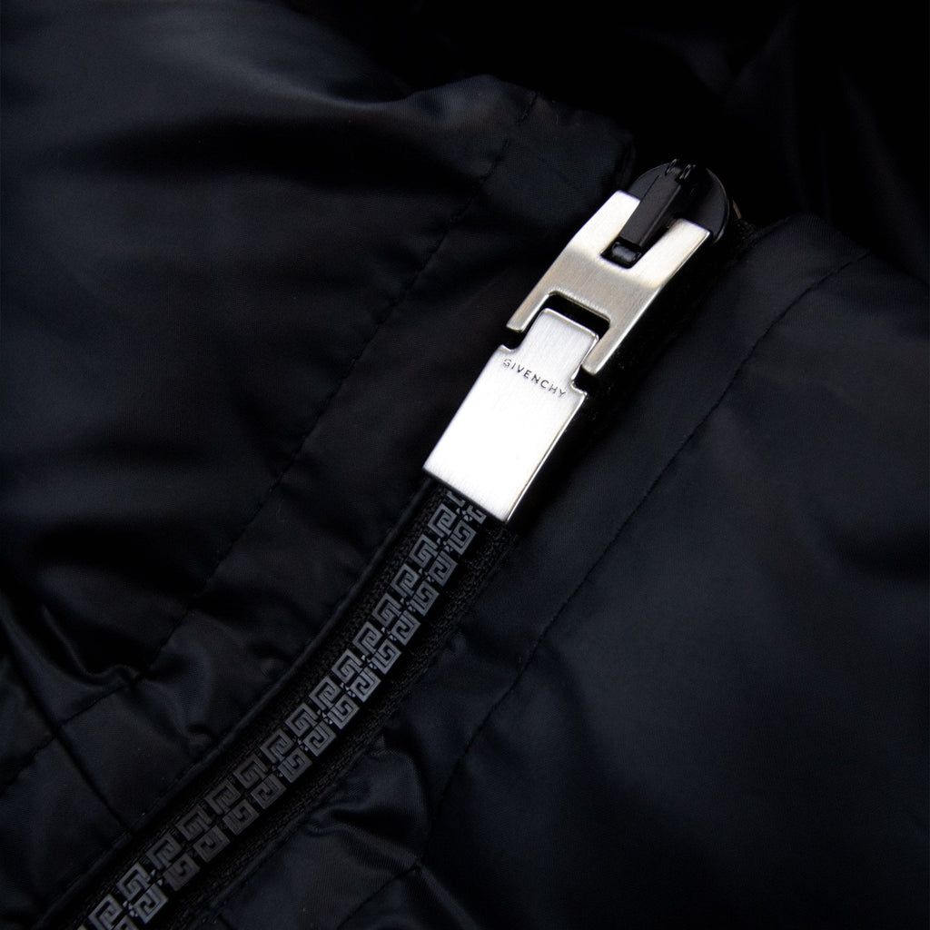 Givenchy Back Branded Puffer Down Jacket Black