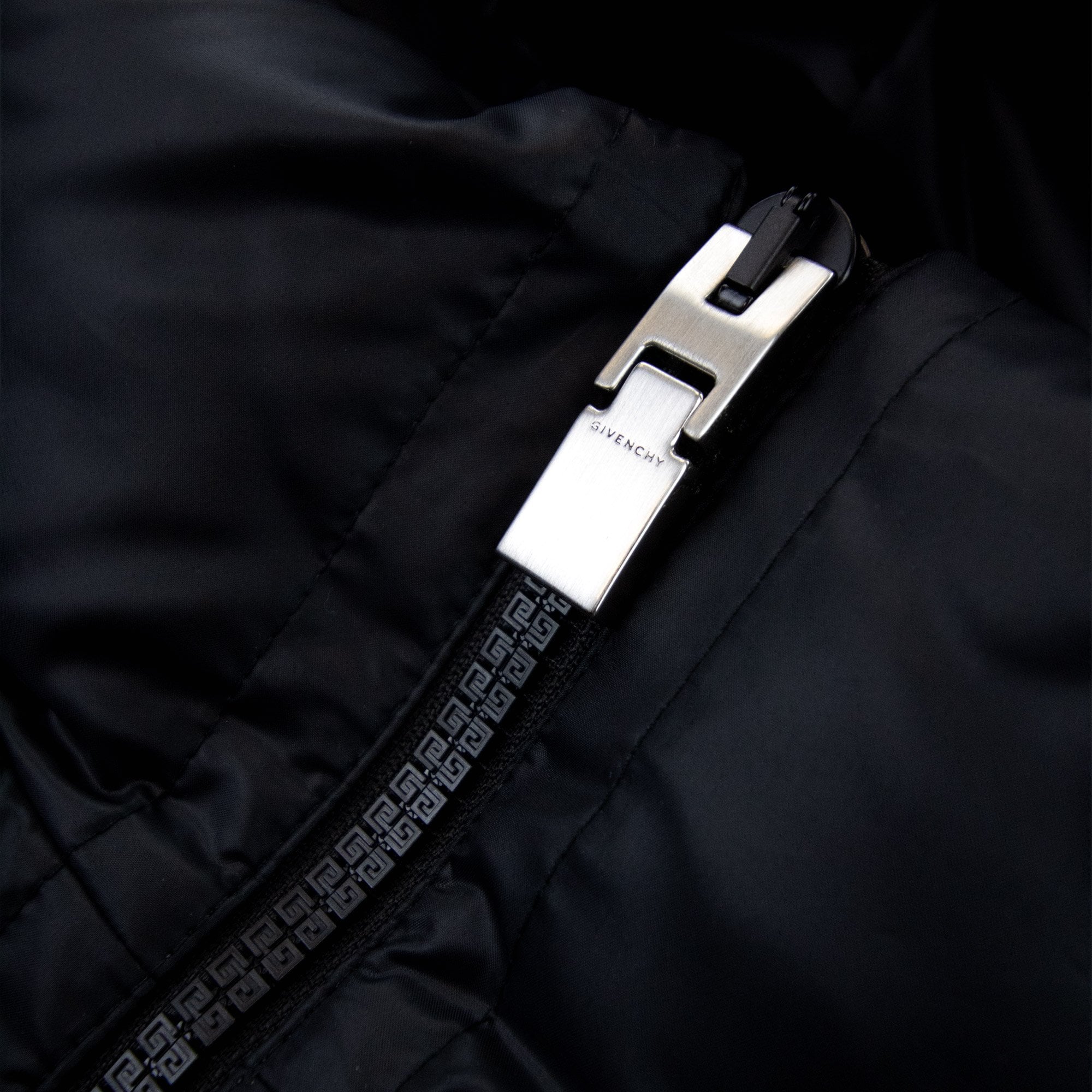 Givenchy Back Branded Puffer Down Jacket Black