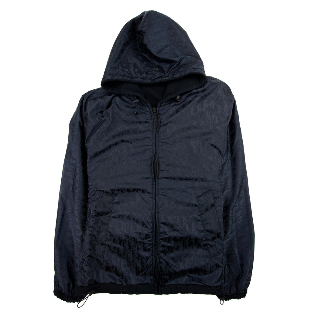 Christian Dior Dior Reversible Hooded Jacket Black