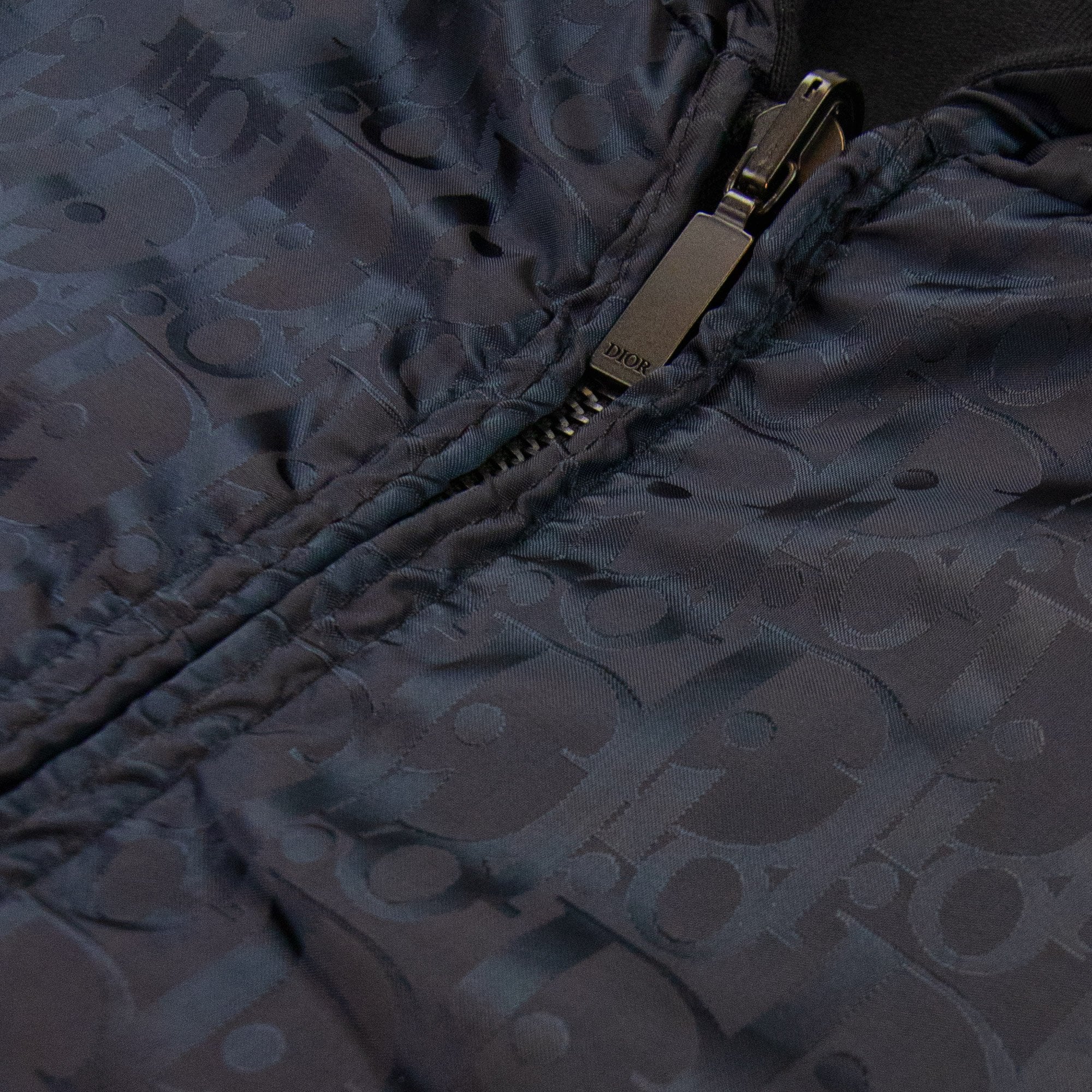 Christian Dior Dior Reversible Hooded Jacket Black