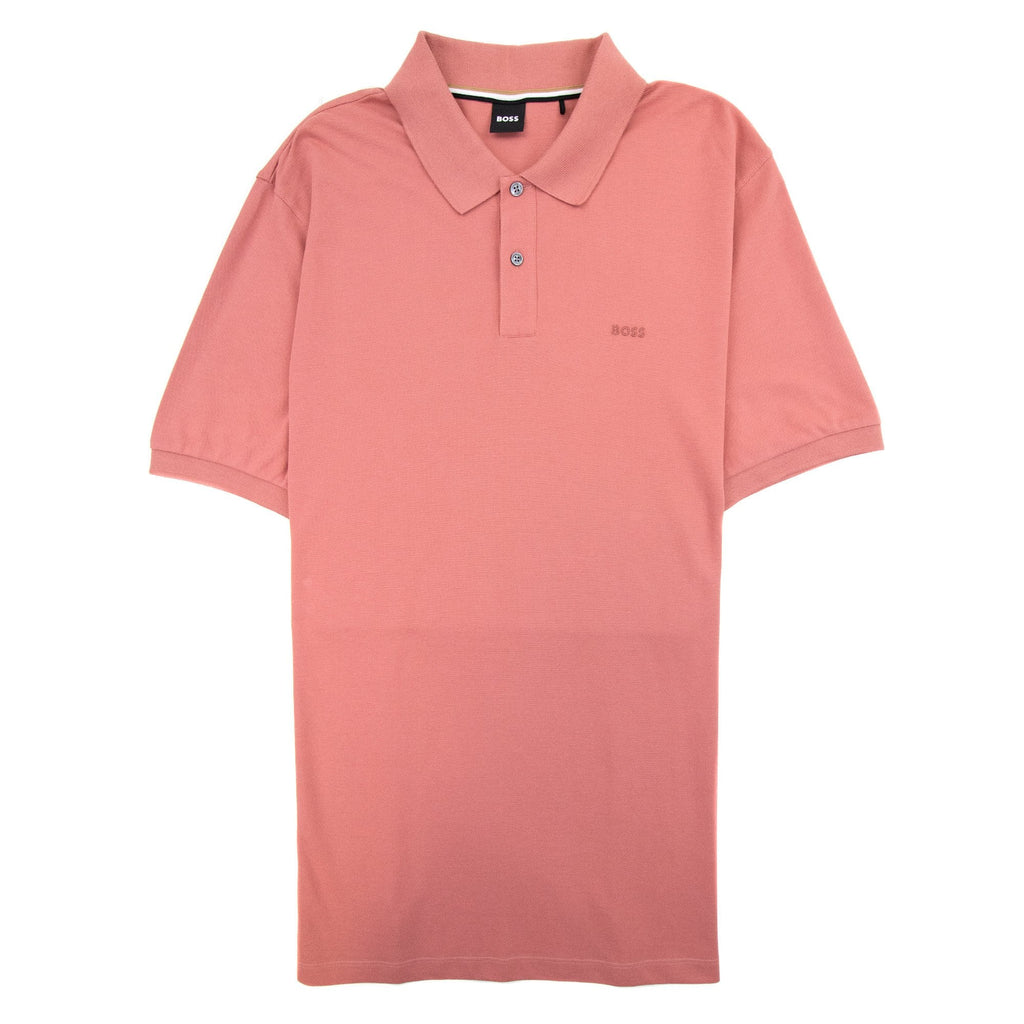 Hugo Boss Pallas Embroidered Logo S/s Polo Light Red 692