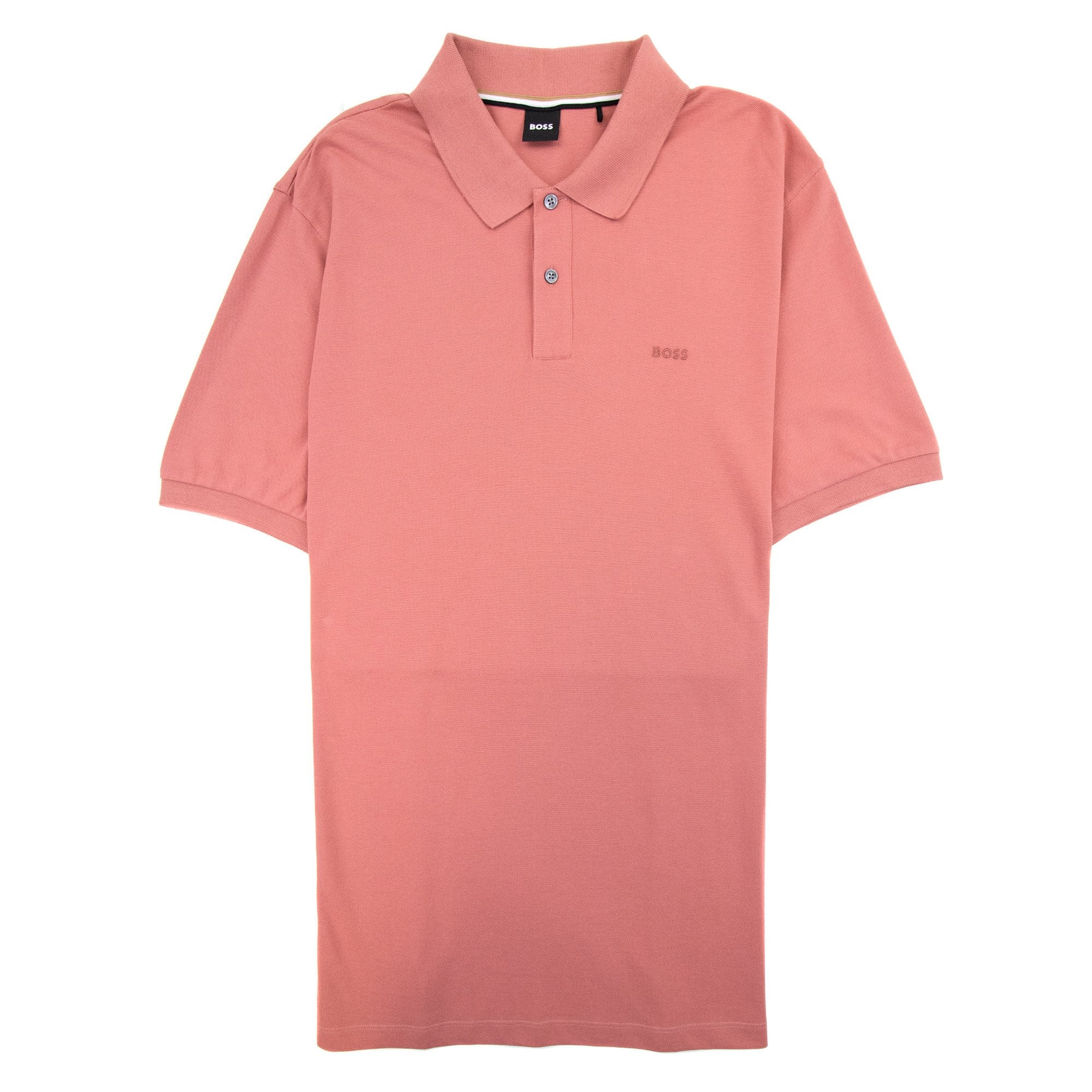 Hugo Boss Pallas Embroidered Logo S/s Polo Light Red 692